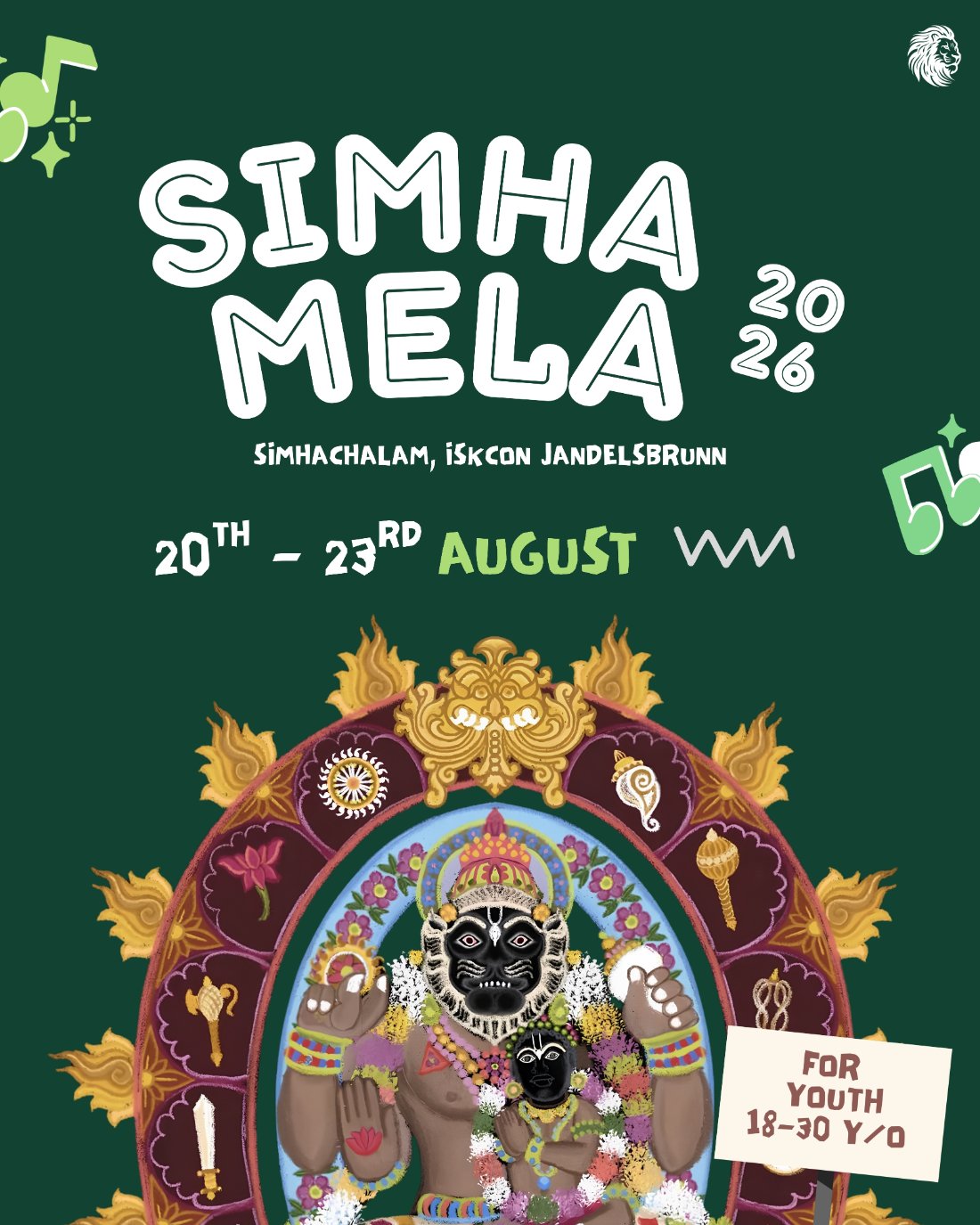 Simha-Mela 2026 poster